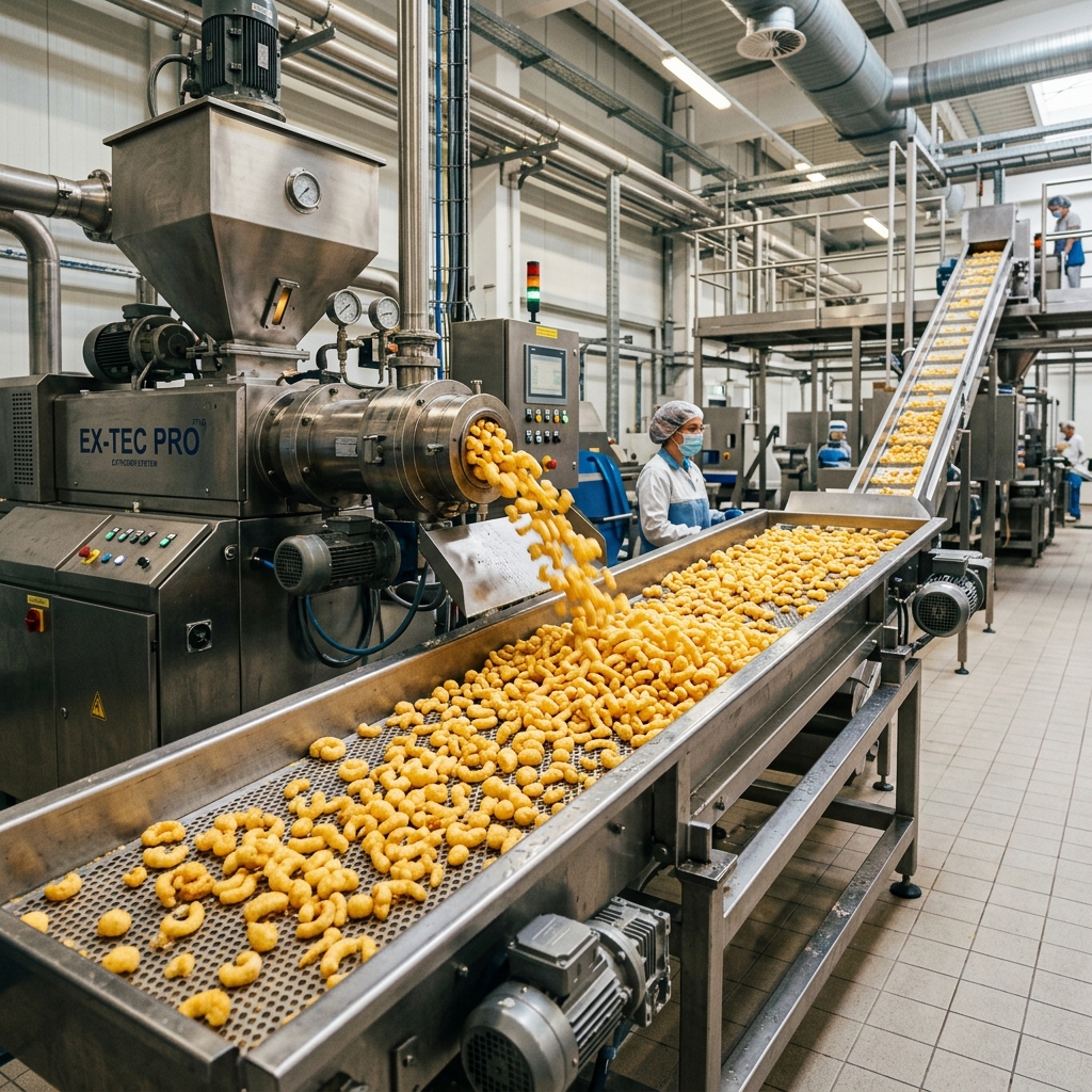 Extruded Snacks Production