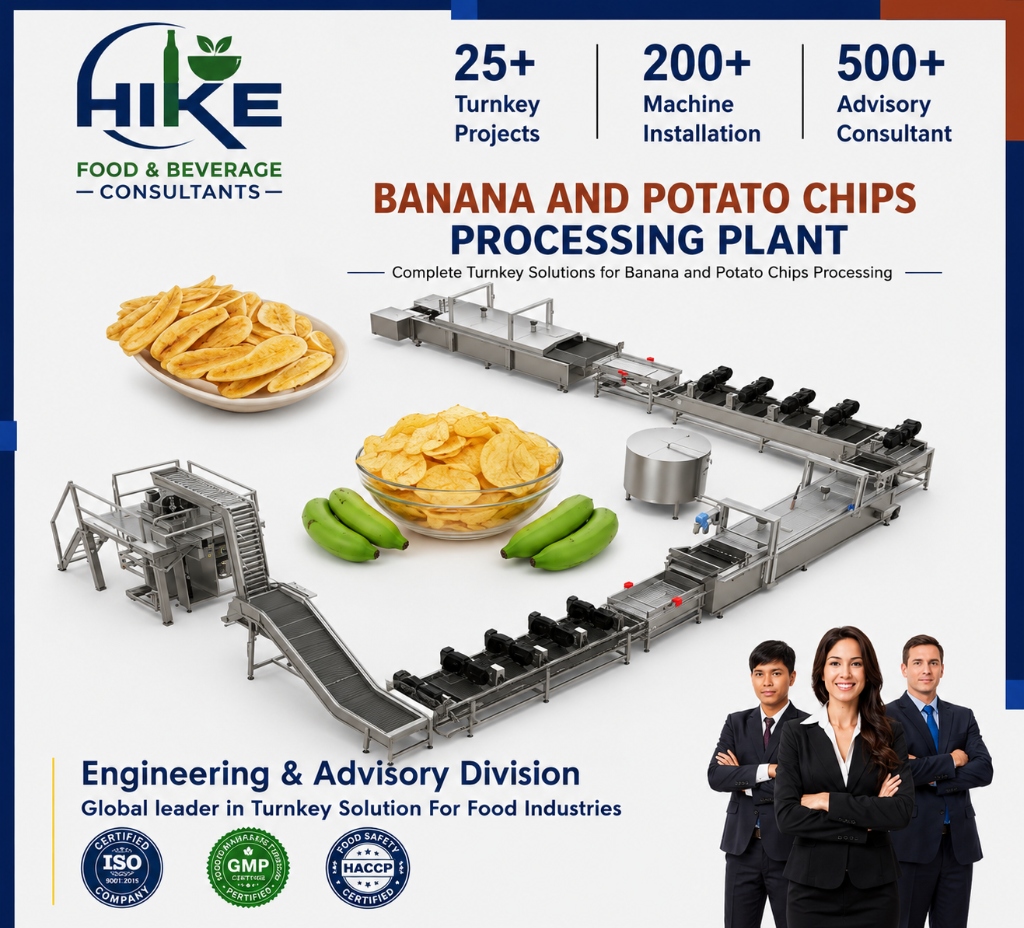 Banana and Potato Chips Processing Plant