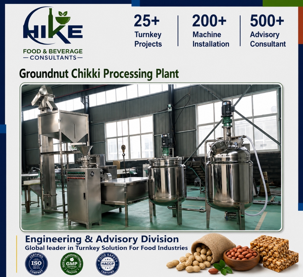 Groundnut Chikki Processing Plant