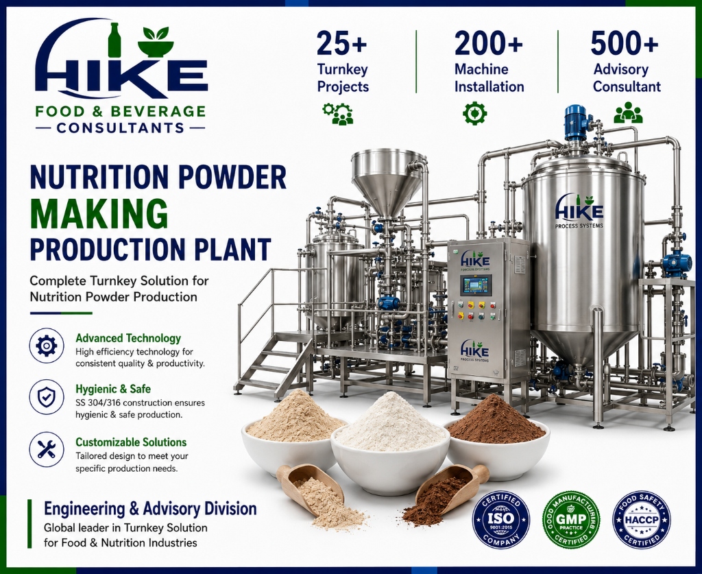Nutrition Powder Making Production Plant