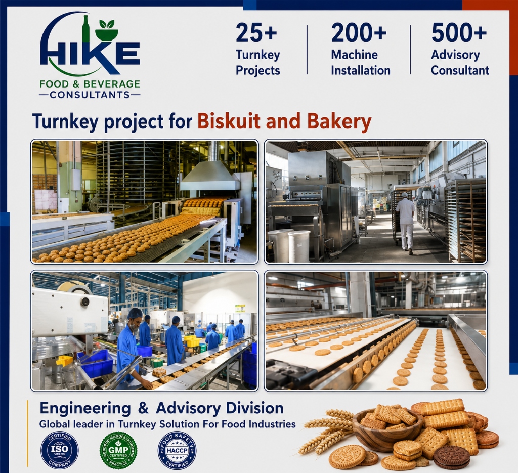 Turnkey Project for Biscuit and Bakery