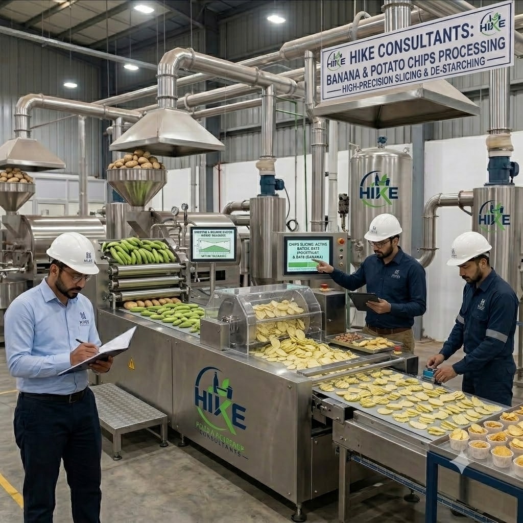 Banana and Potato Chips Processing Plant
