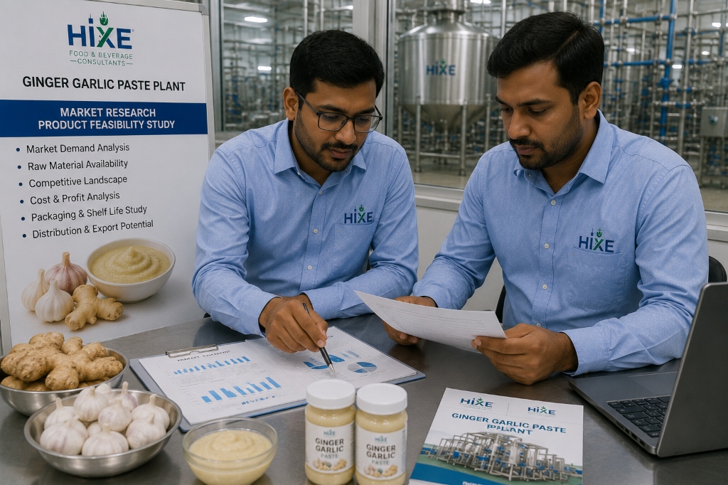 Ginger Garlic Paste Plant Consultancy