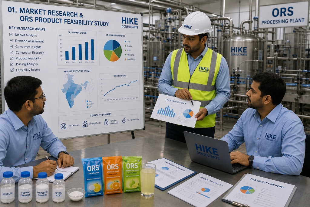 fully automated ors (oral rehydration salts) plant Processing Plant