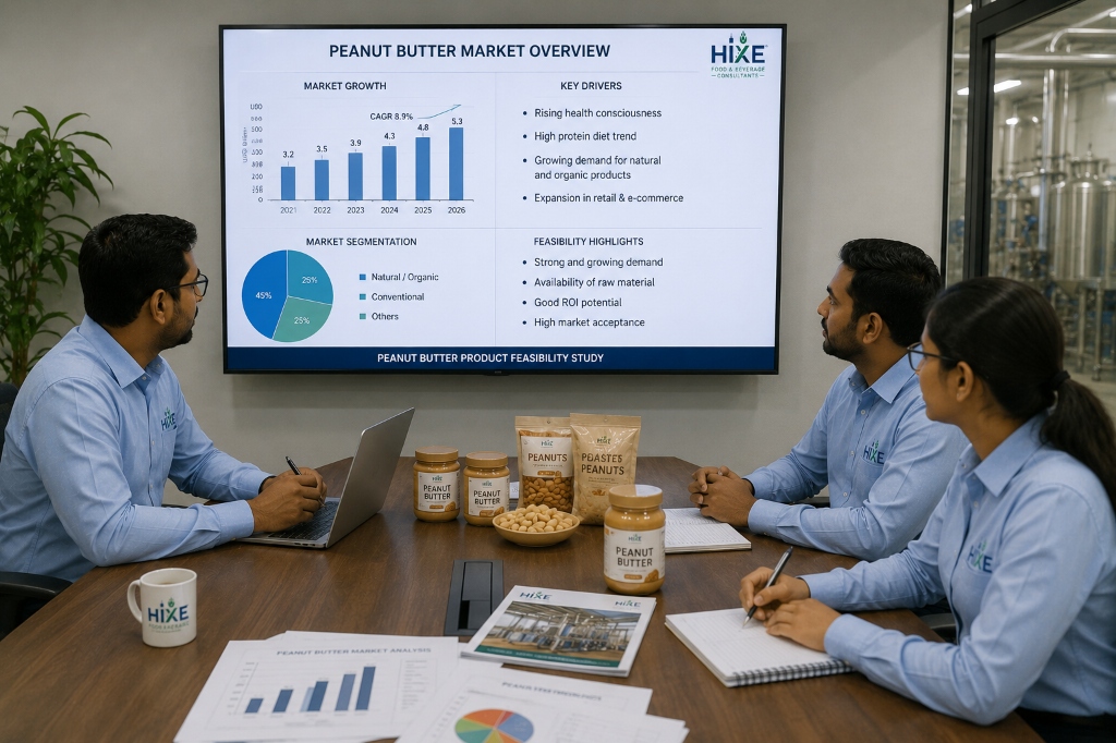 Peanut Butter Making Plant Consultancy